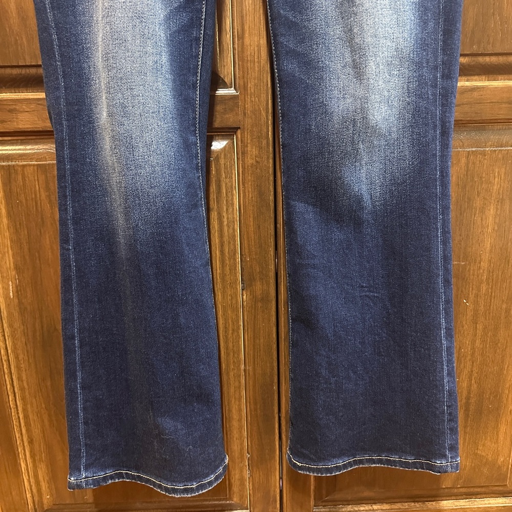 BKE Payton Dark Blue Boot Cut Jeans - Picture 4 of 9